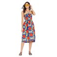 thumbnail image 2 of Oussum Robe Tube Courte pour Femmes Sans Manches, Robes d'Été, Bleu Royal, 2 of 7