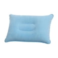 thumbnail image 1 of W-539 Blue Large Inflatable Plush Rectangular Napping Pillow For Outdoor Camping Travel Comfort Cushion Pvc Material #t752t, 1 of 7