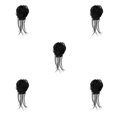 thumbnail image 2 of Maytalsory Ladies Ponytail Extension Hairstyle Simple Accessory With Novel And Unique 1B 5Set, 2 of 6