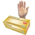 thumbnail image 2 of Ronco Poly, Clear Polyethylene Disposable Glove (10,000 gloves / case), 2 of 2