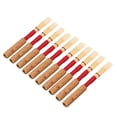 thumbnail image 1 of 10 Pcs Anches de Hautbois Force Moyenne Souples, Pièce de Rechange pour Instrument de Musique, 1 of 8