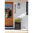 thumbnail image 3 of Veradek Brixton Cube 20" Planter Black, 3 of 9
