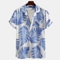 thumbnail image 1 of Chemise à Manches Courtes à Boutons pour Hommes, Mode Décontractée et Confortable, 1 of 3