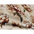thumbnail image 4 of oneOone Rayon Light Brown Fabric Florals Sewing Material Print Fabric By The Yard 56 Inch Wide-UXE, 4 of 5
