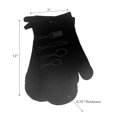 thumbnail image 2 of 2 Pc Ustensile Front Cousue Four Mitt Black, 2 of 3