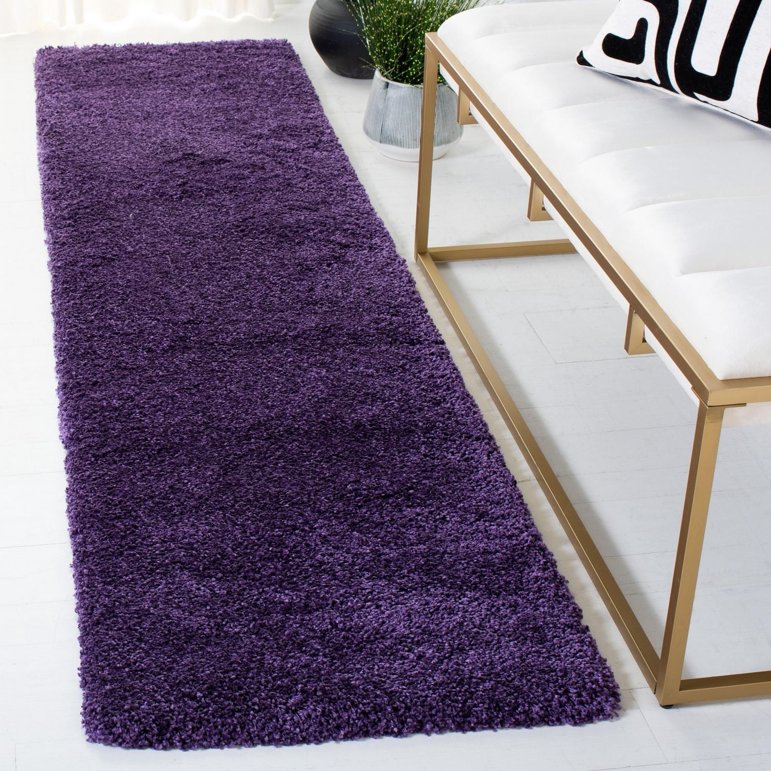 Safavieh Milan Harlow Solid Shag Area Rug
