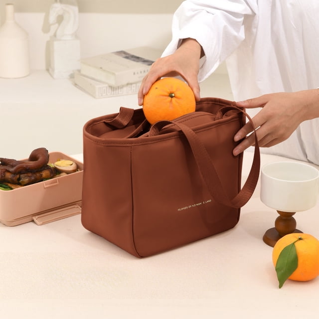 RKSTN Lunchbox lunch Boîte à pour Femmes Boîte à lunch Sac à lunch pour Hommes Femmes Grande Capacité Sacs à lunch Réutilisables Sac à lunch Isolé Glacière de Boîte à lunch