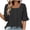 Black, variant on TNDBKQWR Clearance Shirts for Women Womens Short Sleeve Casual Tops Womens Scoop Neck Tshirt Workout Tops Women Shirts for Woman, White, XL