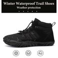thumbnail image 3 of Cyiecw Chaussure Pieds Nus Hommes Femmes Minimaliste Course sur Sentier Espadrilles Pieds Nus Imperméables Bottes de Randonnée Montantes Boîte à Orteils Grand Chaussures d'Entraînement Croisé Semelle Zéro Drop, 3 of 6