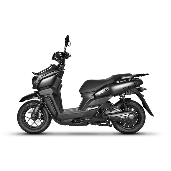 EMMO NOK Ebike - Electric Scooter - Moped for Two - 84V20Ah SLA - QS Motor - Black