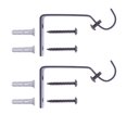 thumbnail image 2 of Home Trends 28"-48" Drapery Rod Set, 5/8 in. Diameter, 2 of 3