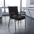 thumbnail image 2 of Bowery Hill Chaise Empilable Rembourrée Noire, 2 of 9