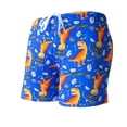 thumbnail image 1 of Sunnyoo Boys Swim Trunks Quick Dry Board Shorts with Compression Liner, 1-Piece, 1 of 3