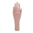 thumbnail image 2 of Silicone Female Hand Model, Nail Training Hand Soft Flexible Finger Silicone Female Mannequin Hand prosthetic Hand for Jewelry Display Nail Art Practice Tattoo Training, 2 of 7