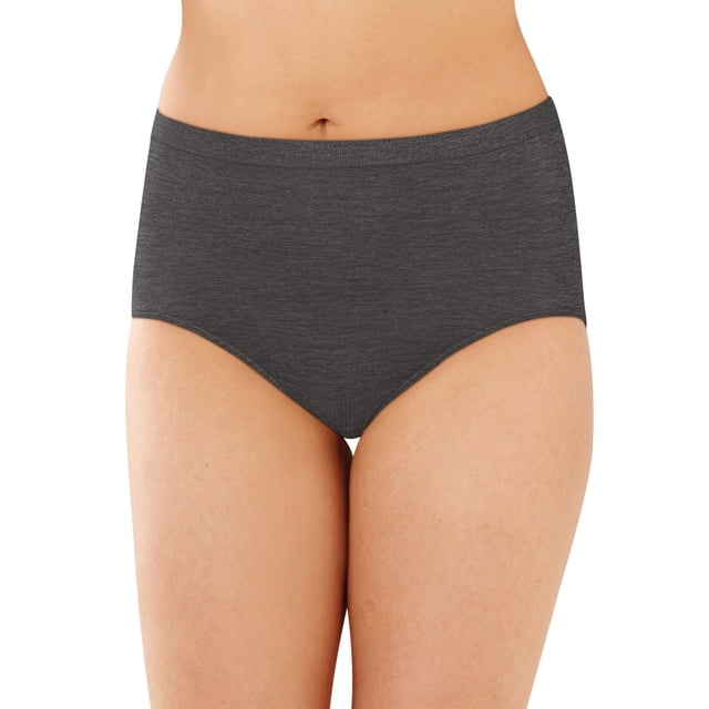 Bali Comfort Revolution Womens Microfiber Seamless Brief - Best-Seller, 10/11,