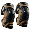 thumbnail image 1 of Miulika 2x K01-3 Motorcycle Knee Pads, Shock Resistant Knee Brace for Motocross Racing Reflective Brown, 1 of 9