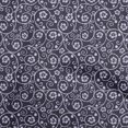 thumbnail image 1 of oneOone Georgette Viscose Purple Fabric Asian Batik Floral Sewing Craft Projects Fabric Prints By Yard 42 Inch Wide, 1 of 4