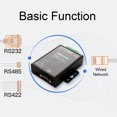 thumbnail image 4 of Greensen Ethernet Serial Server,HF-5111B Serial Server 3-in-1 RJ45 RS232/RS485/RS422 to Ethernet Serial Server DTU,Serial Device Server, 4 of 8