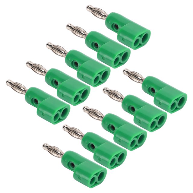 Connecteurs de Fiche Banane Empilables Connecteurs de Fiche Banane Empilables 10pcs 4mm Connecteurs de Fiche Banane Empilables pour Accessoires de Sécurité