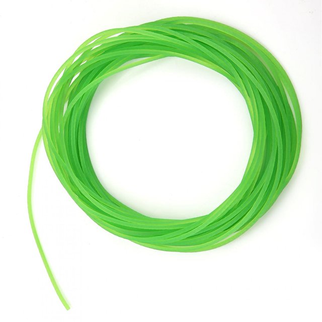 Peahefy Polyurethane Belt,Green Rough Surface PU Polyurethane Round Belt for Drive Transmission,Transmission Belt