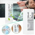 thumbnail image 1 of Mini Portable Air Conditioners, Upgrade Evaporative Air Cooler with Remote, 3 Speed Humidify & LED Light,120ML Cooling Fan Mini Air Conditioner for Room Car Camping, 1 of 8