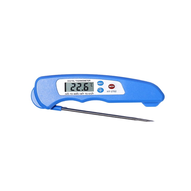 Vwrxbz Thermomètre Alimentaire Numérique Lecture Instantanée avec Rétroéclairage pour Cuisine Barbecue Cuisson