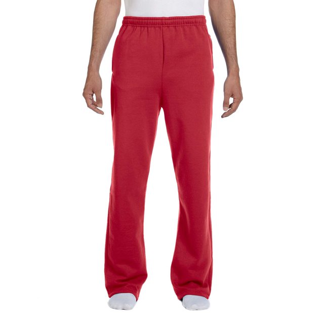 Jerzees Adult 8 oz. NuBlend Open-Bottom Fleece Sweatpants - 974MP