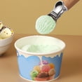 thumbnail image 4 of Stainless Steel Serving Spoon, Ice Cream Scoop with Trigger, Multipurpose Kitchen Utensil for Fruits, Cookies, Melon Balling, Easy Release, 4 of 6