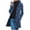 Blue#wool jackets for women, variant on aohooy Womens Long Pea Coat Winter Long Pea Coats Wool Blend Stand Collar Single Breasted Jackets Casual Peacoat Overcoats Black,S