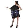thumbnail image 2 of Moomaya Robes Imprimées à Épaules Femmes Robes Caftan de Cocktail Robe Aguichant, 2 of 6