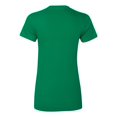 thumbnail image 2 of Women’s Fine Jersey Tee, S, Kelly Green, 2 of 2