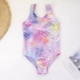 thumbnail image 2 of Maillot de Bain une Pièce Sans Manches pour Fille, Dessin Animé, pour Ados 5-6 Ans, 2 of 5