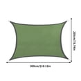 thumbnail image 2 of RXIRUCGD Protection Solaire Pare-Soleil Triangulaire Jardin Piscine Toile d'Ombrage Anti-UV Bâche, 2 of 5