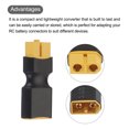 thumbnail image 4 of Unique Bargains XT60 Male to Female Connector Adapter RC, RC LiPo Battery Converter 2pcs, 4 of 6
