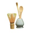 thumbnail image 2 of KER Japanese Matcha Whisk Chasen For Traditional Whisking, 2 of 5