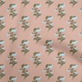 thumbnail image 1 of oneOone Rayon Medium Pink Fabric Florals Sewing Craft Projects Fabric Prints By Yard 56 Inch Wide, 1 of 4