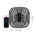 thumbnail image 2 of Heliisoer Smart Display Massage Foot Pad Home USB Charging Acupuncture Foot Physiotherapy Massage Foot Massager, 2 of 7