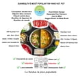 thumbnail image 2 of Sunwealth 201 SUS 30cm Hot Pot with Divider and Lid, 2 of 4
