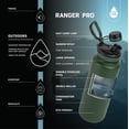 thumbnail image 3 of TAL Ranger Bouteille d'eau en acier inoxydable 40 fl oz, Argent, 3 of 6