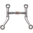 thumbnail image 2 of Myler Tige Plate avec Fer Doux Confort Snaffle avec Rouleau en Cuivre, 2 of 3