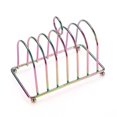 thumbnail image 2 of simhoa Bread Loaf Stand Bookshelf Durable Storage Rack Bread Stand Toast Rack Holder Multicolour, 2 of 8