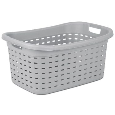 Panier à linge tressé de Sterilite en gris