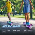 thumbnail image 2 of Hoverboard Bluetooth pour Enfants, Trottinette Auto-Équilibrée Couleur Araignée et Couleur Chrome avec Haut-Parleur Sans Fil Intégré et Roues Lumineuses, 2 of 7