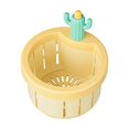 thumbnail image 3 of DOLITY Kitchen Sink Drain Strainer Sturdy Cute Cactus Replacement Sink Drain Yellow, 3 of 9