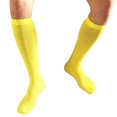 thumbnail image 1 of MesaSe 1 Pair Candy Color Anti-slip Smooth Men Socks Knee High Invisible Seamless Tube Socks, 1 of 11