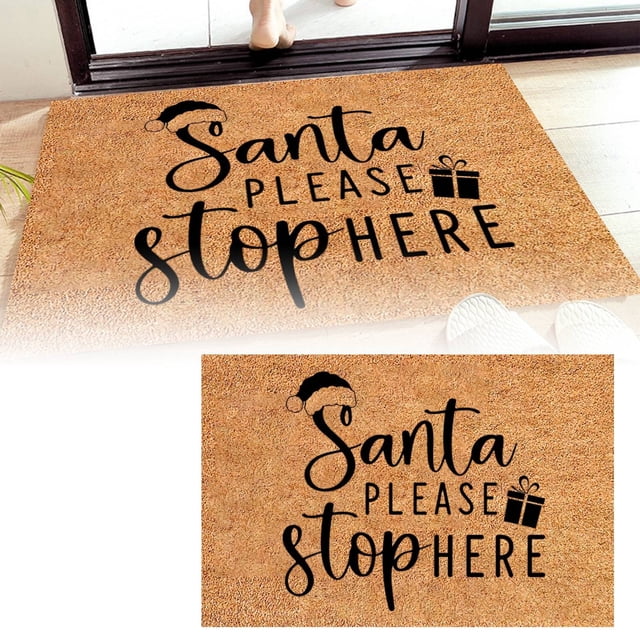 Merry Christmas Carpet Christmas Welcome Carpet Photo Props Mat Christmas Snowman Snowflake Carpet Christmas Mat Large Throw Blankets Large Carpet 5x7 Rug Bedroom Area Rugs 5x7 Bed Throw Throws And
