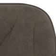 thumbnail image 5 of vidaXL Chaises de Salle à Manger d'Intérieur 2 Pcs - Velours Gris Foncé, 5 of 5