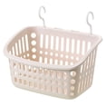 thumbnail image 1 of Plastic Hanging Shower Basket with Hook for Bathroom Kitchen Storage Holder, 1 of 9