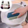 thumbnail image 1 of Thickened Absorbent Double-Sided Kitchen Sponge for Dishwashing Pots Pans and Countertops 3-Pack, 1 of 6
