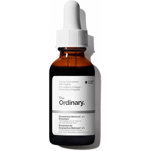 The Ordinary Granactive Retinoid 2% Emulsion, Advanced Retinoid Alternative for Anti-Aging and Skin Texture Improvement, 1 Fl Oz